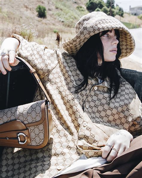 bruno barretta gucci wool billie eilish|Billie Eilish demetra handbags.